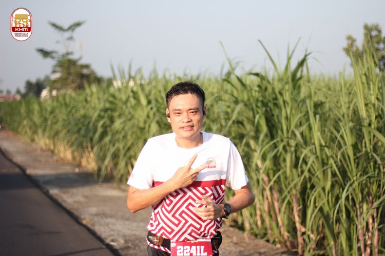 Race photo from Kediri Half Marathon 2024