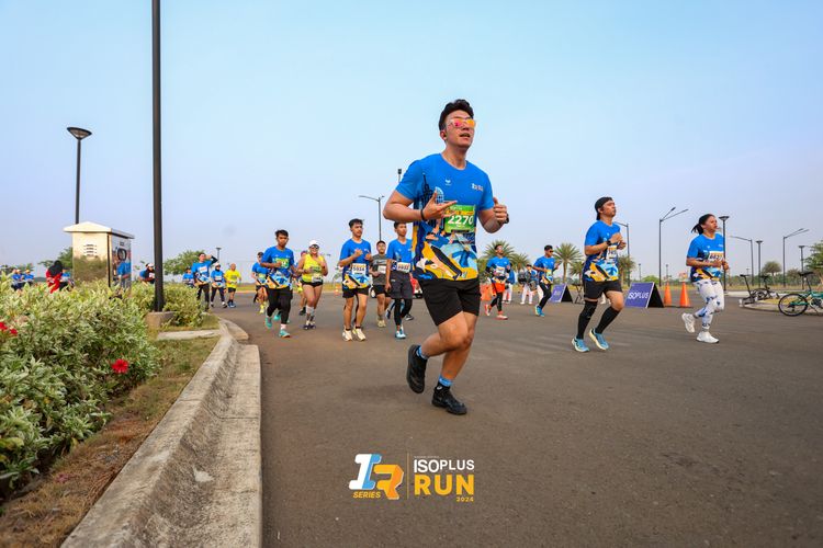 Race photo from ISOPlus Run 2024 Jakarta