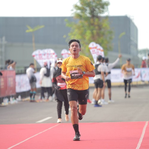 Race photo from KEDIRI HALF MARATHON 2026