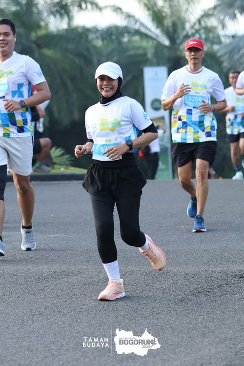 Race photo from Taman Budaya x BOGORUN 2025