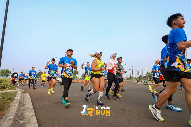 Race photo from ISOPlus Run 2024 Jakarta