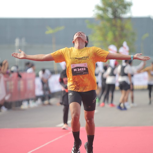 Race photo from KEDIRI HALF MARATHON 2026