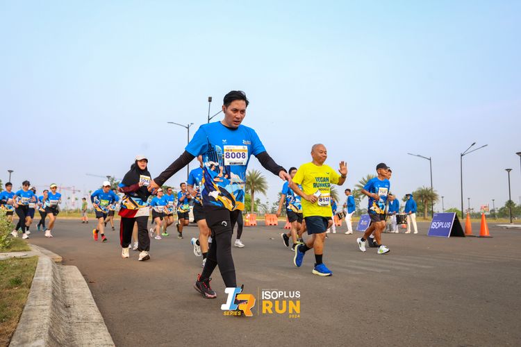 Race photo from ISOPlus Run 2024 Jakarta