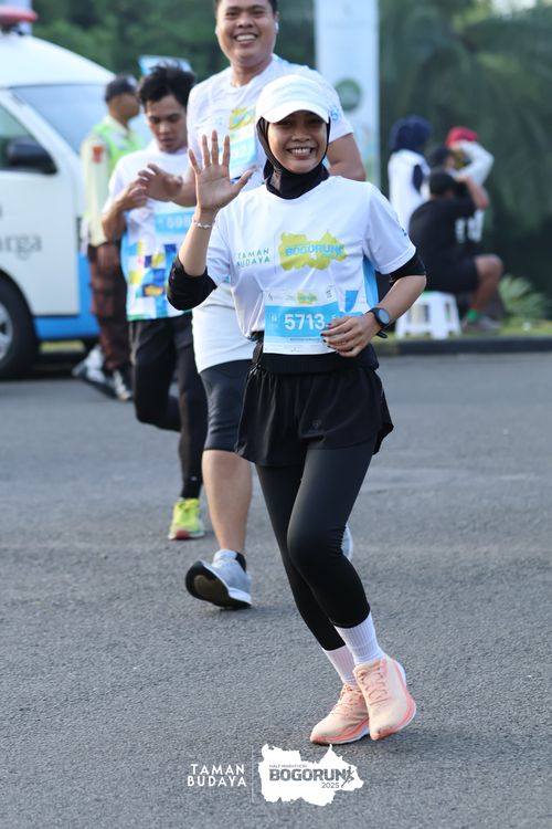 Race photo from Taman Budaya x BOGORUN 2025