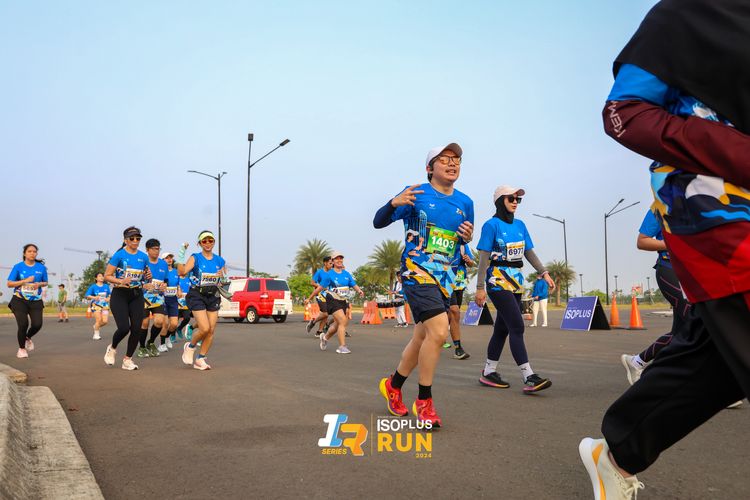 Race photo from ISOPlus Run 2024 Jakarta