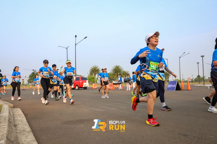 Race photo from ISOPlus Run 2024 Jakarta