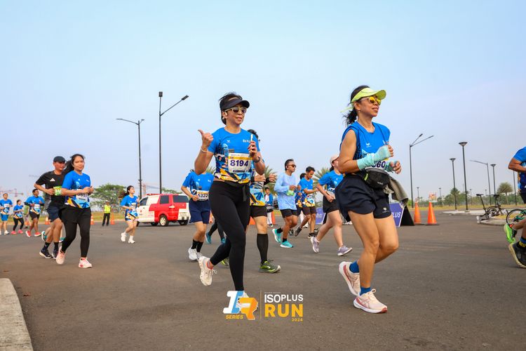 Race photo from ISOPlus Run 2024 Jakarta