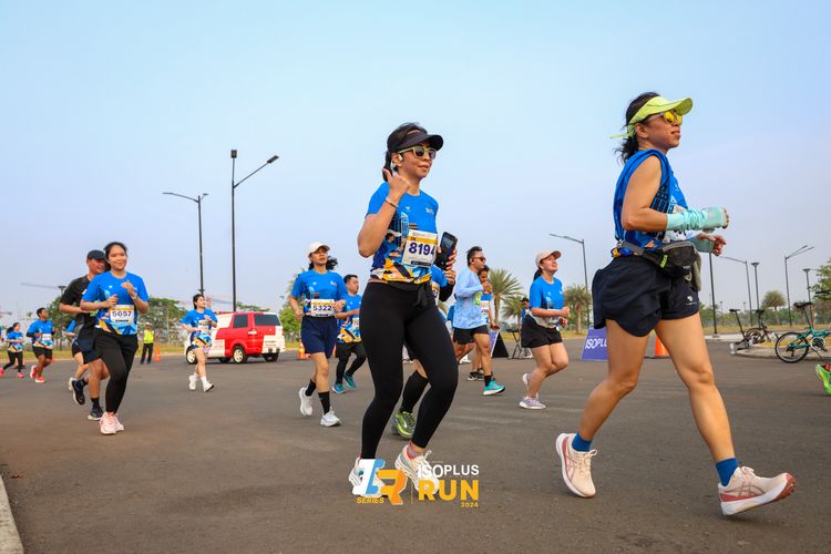 Race photo from ISOPlus Run 2024 Jakarta