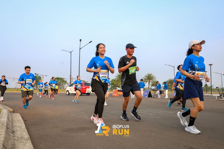 Race photo from ISOPlus Run 2024 Jakarta