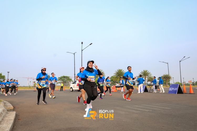 Race photo from ISOPlus Run 2024 Jakarta