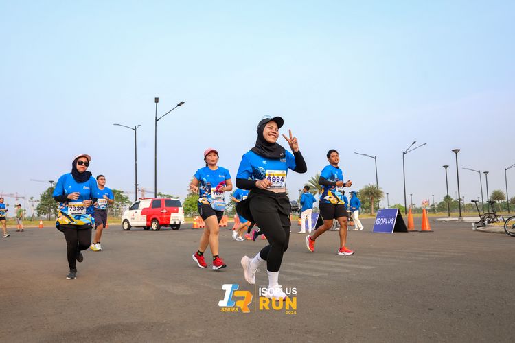 Race photo from ISOPlus Run 2024 Jakarta