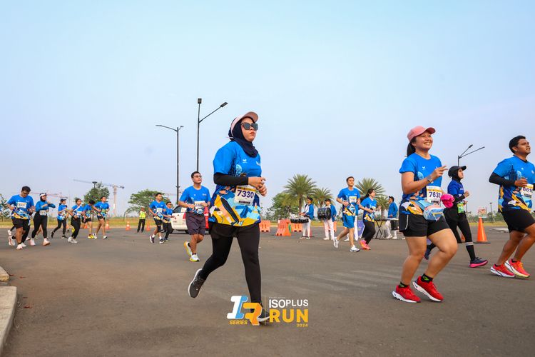 Race photo from ISOPlus Run 2024 Jakarta