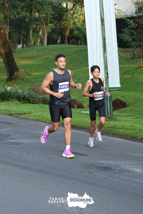 Race photo from Taman Budaya x BOGORUN 2025