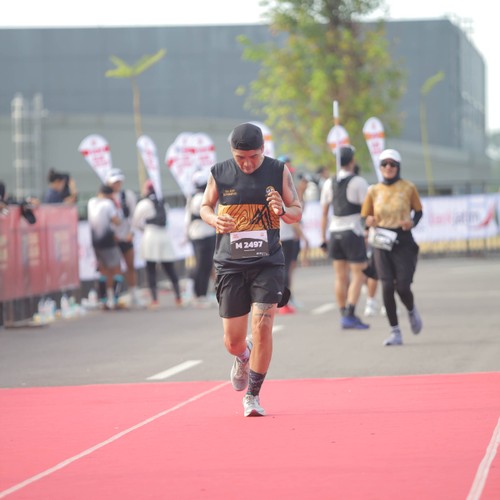 Race photo from KEDIRI HALF MARATHON 2026