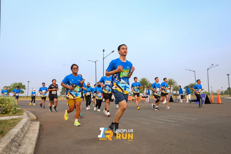 Race photo from ISOPlus Run 2024 Jakarta
