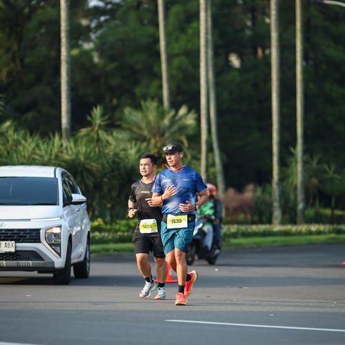 Race photo from BOGORUN 2026