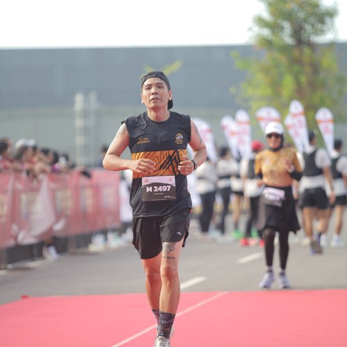 Race photo from KEDIRI HALF MARATHON 2026