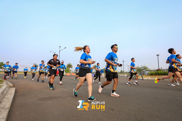 Race photo from ISOPlus Run 2024 Jakarta