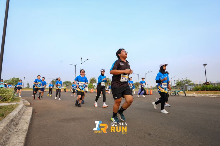 Race photo from ISOPlus Run 2024 Jakarta