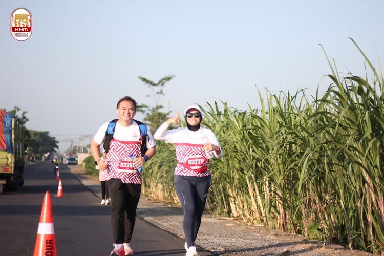 Race photo from Kediri Half Marathon 2024