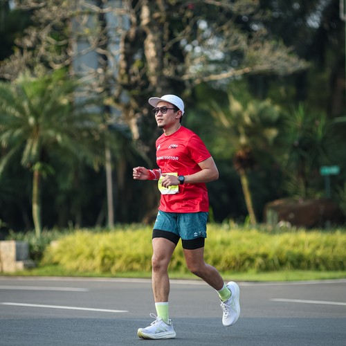 Race photo from BOGORUN 2026