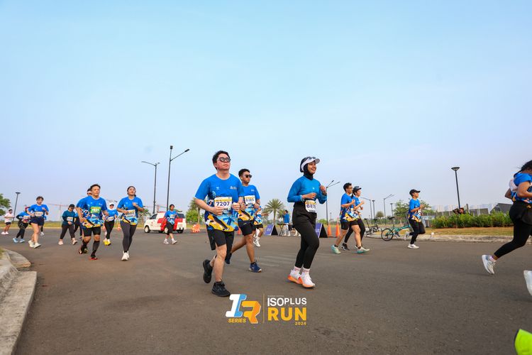 Race photo from ISOPlus Run 2024 Jakarta
