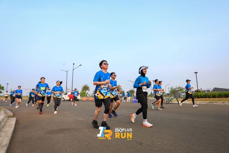 Race photo from ISOPlus Run 2024 Jakarta
