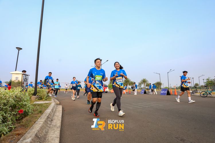 Race photo from ISOPlus Run 2024 Jakarta