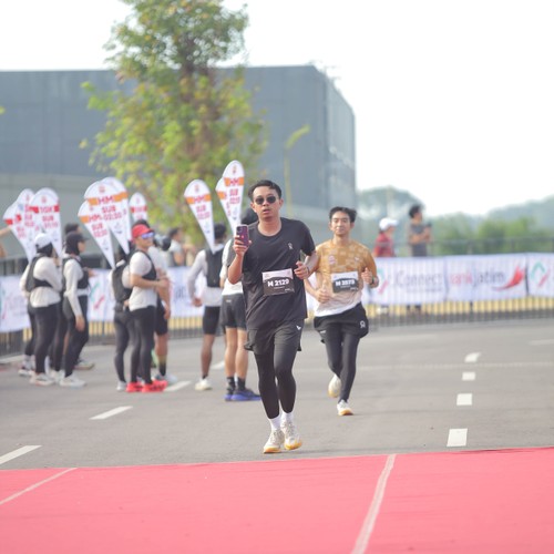 Race photo from KEDIRI HALF MARATHON 2026