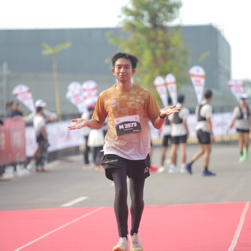 Race photo from KEDIRI HALF MARATHON 2026