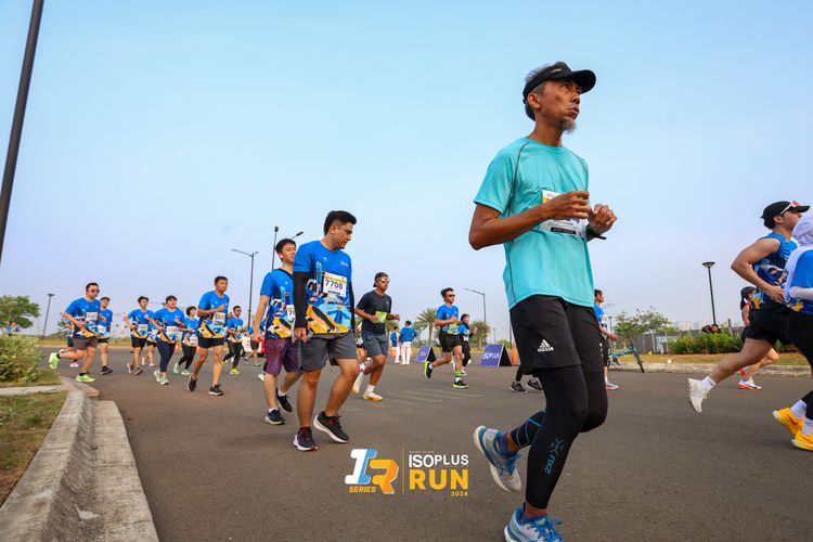 Race photo from ISOPlus Run 2024 Jakarta