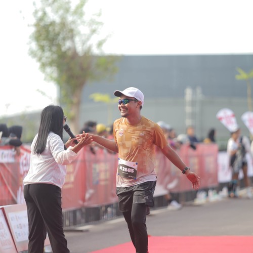 Race photo from KEDIRI HALF MARATHON 2026