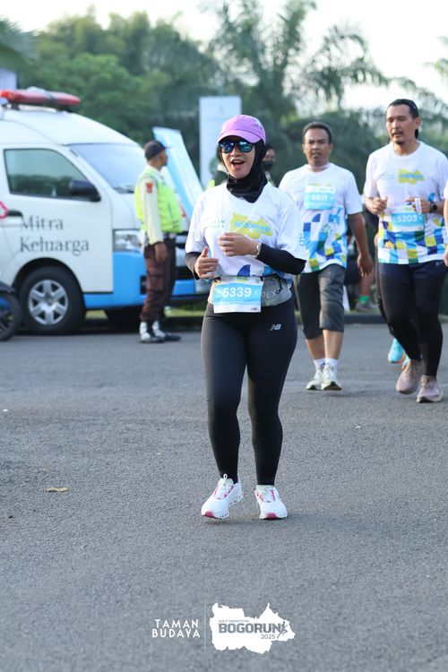 Race photo from Taman Budaya x BOGORUN 2025