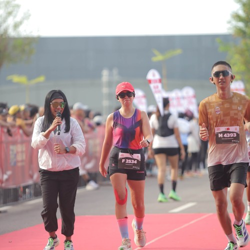 Race photo from KEDIRI HALF MARATHON 2026