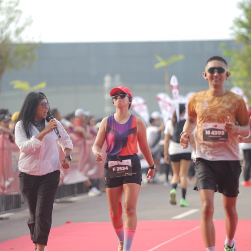 Race photo from KEDIRI HALF MARATHON 2026