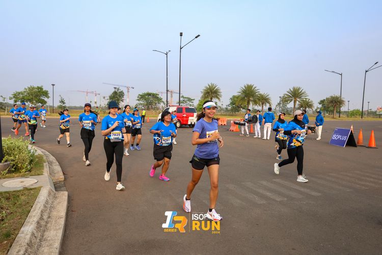 Race photo from ISOPlus Run 2024 Jakarta