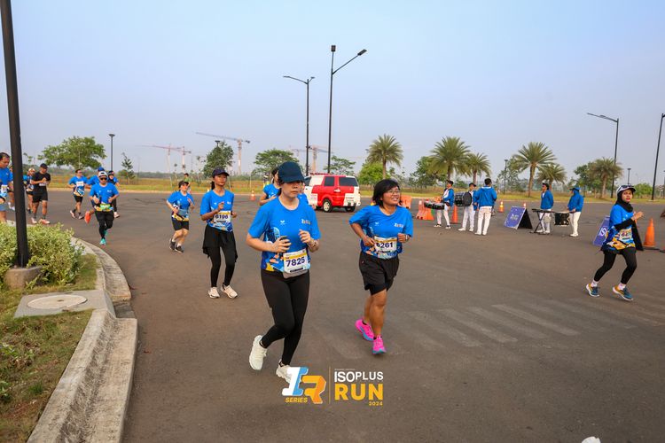 Race photo from ISOPlus Run 2024 Jakarta