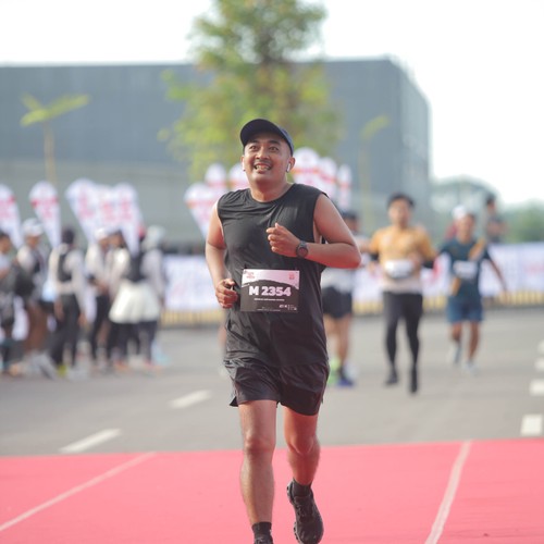 Race photo from KEDIRI HALF MARATHON 2026