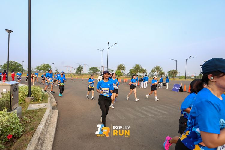 Race photo from ISOPlus Run 2024 Jakarta