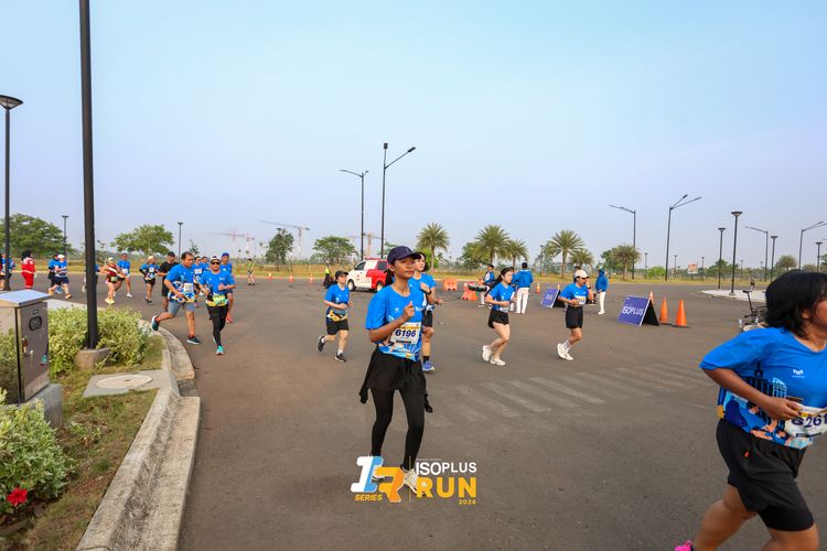 Race photo from ISOPlus Run 2024 Jakarta