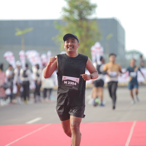 Race photo from KEDIRI HALF MARATHON 2026