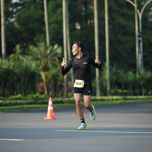 Race photo from BOGORUN 2026