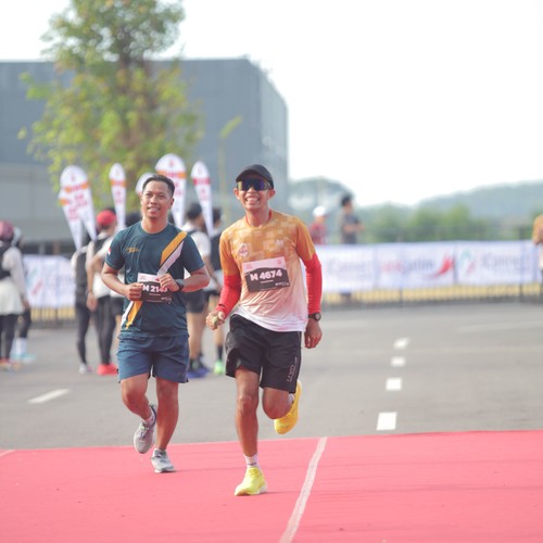 Race photo from KEDIRI HALF MARATHON 2026