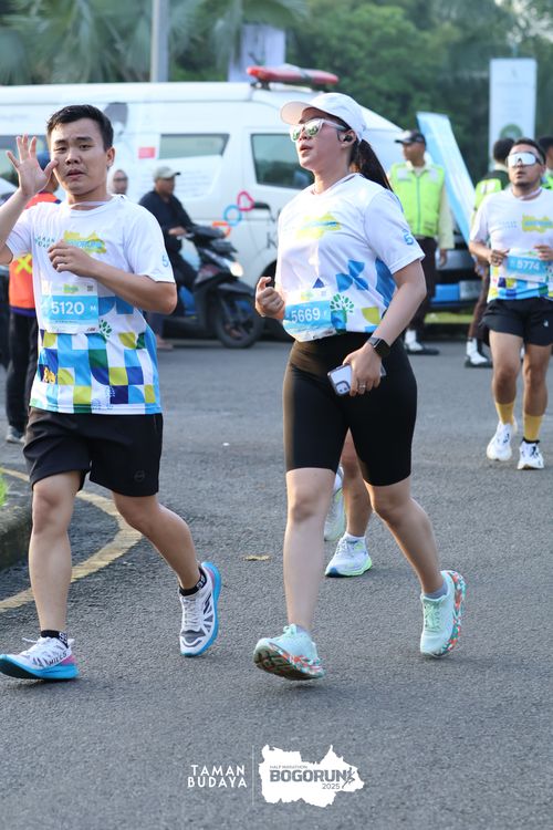 Race photo from Taman Budaya x BOGORUN 2025