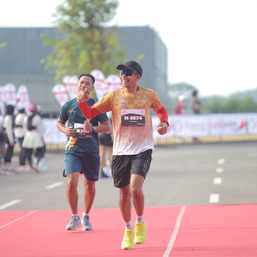 Race photo from KEDIRI HALF MARATHON 2026