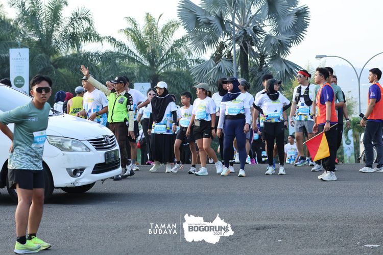 Race photo from Taman Budaya x BOGORUN 2025