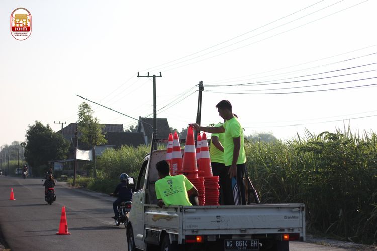 Race photo from Kediri Half Marathon 2024