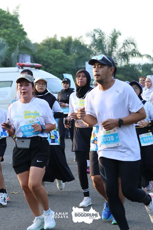 Race photo from Taman Budaya x BOGORUN 2025