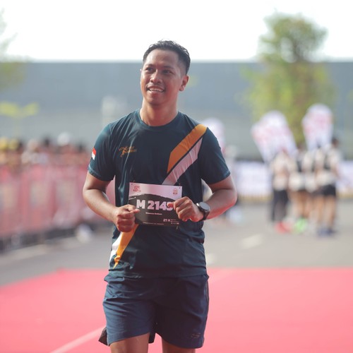 Race photo from KEDIRI HALF MARATHON 2026
