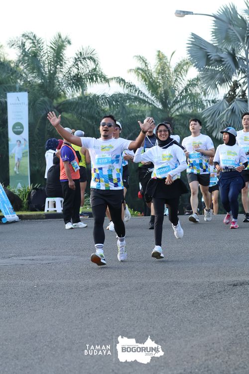 Race photo from Taman Budaya x BOGORUN 2025
